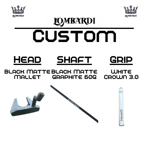 Lombardi Custom Black Matte Mallet