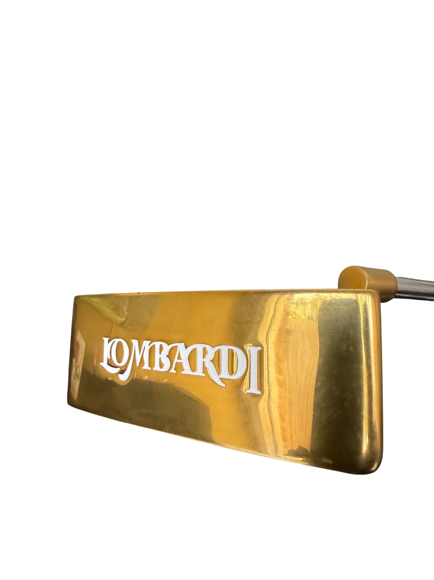Lombardi Golf PC-308 Doublewide Blade Golf Putter - Gold