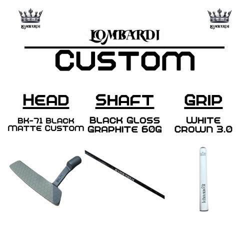 Lombardi Custom Black Matte BK-71 Blade