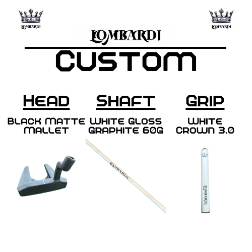 Lombardi Custom Black Matte Mallet