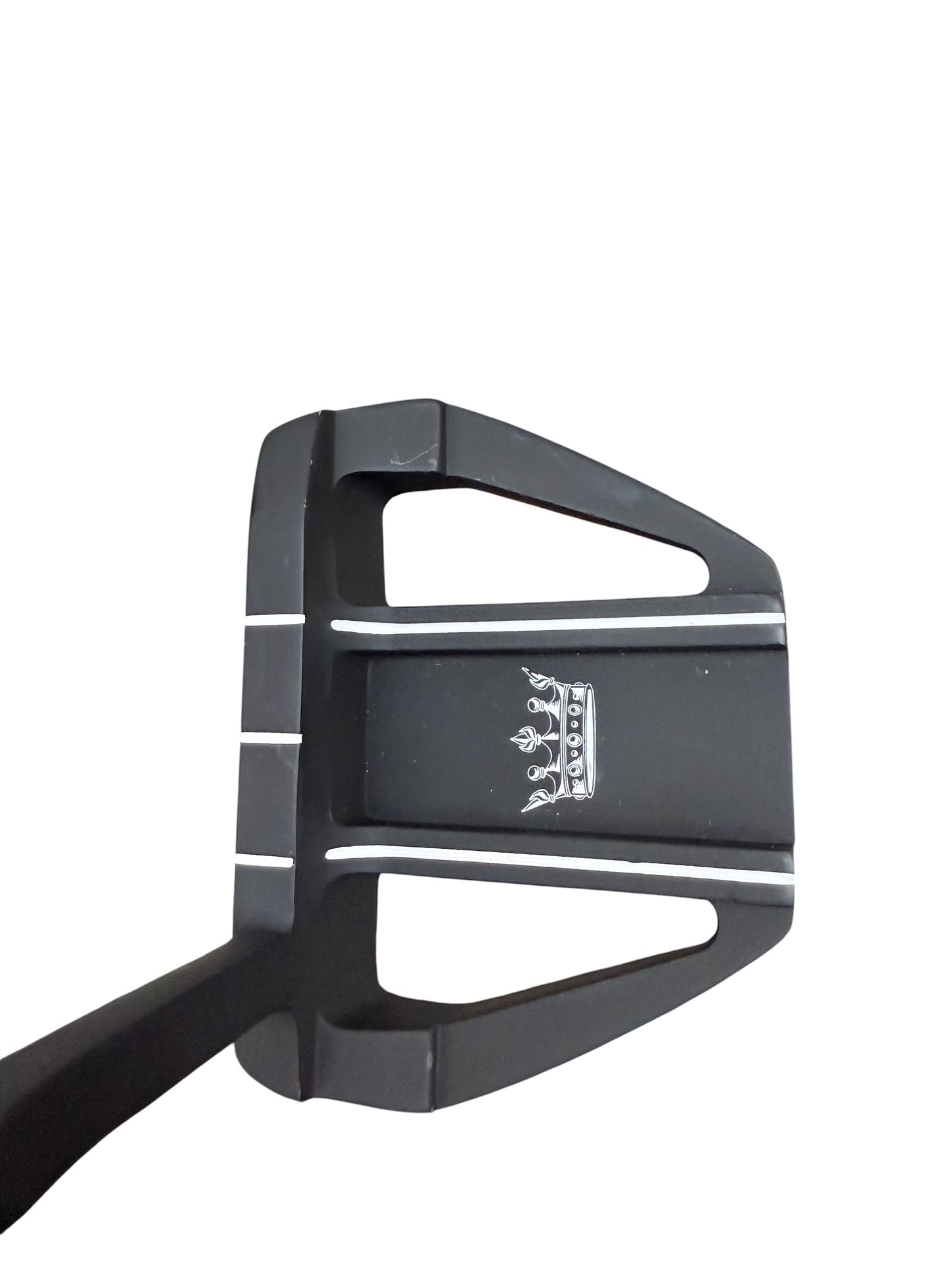 Lombardi Golf Pinstripe Blackout Mallet Golf Putter