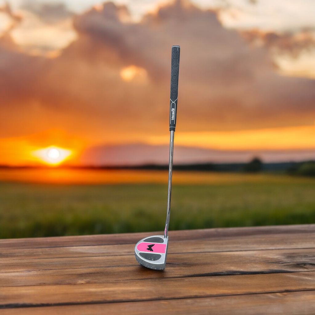 Lombardi Golf Lee Lee Black Butterfly JR Golf Putter (Kids)