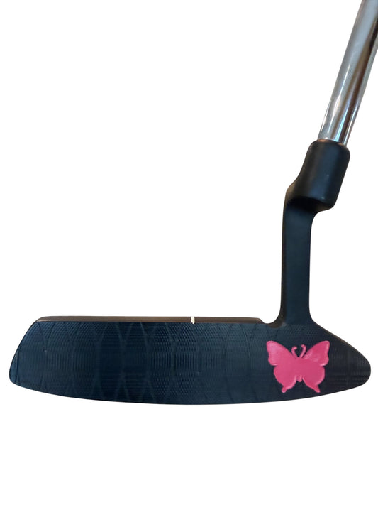 Lombardi Golf LeeLee Pink Butterfly Golf Putter