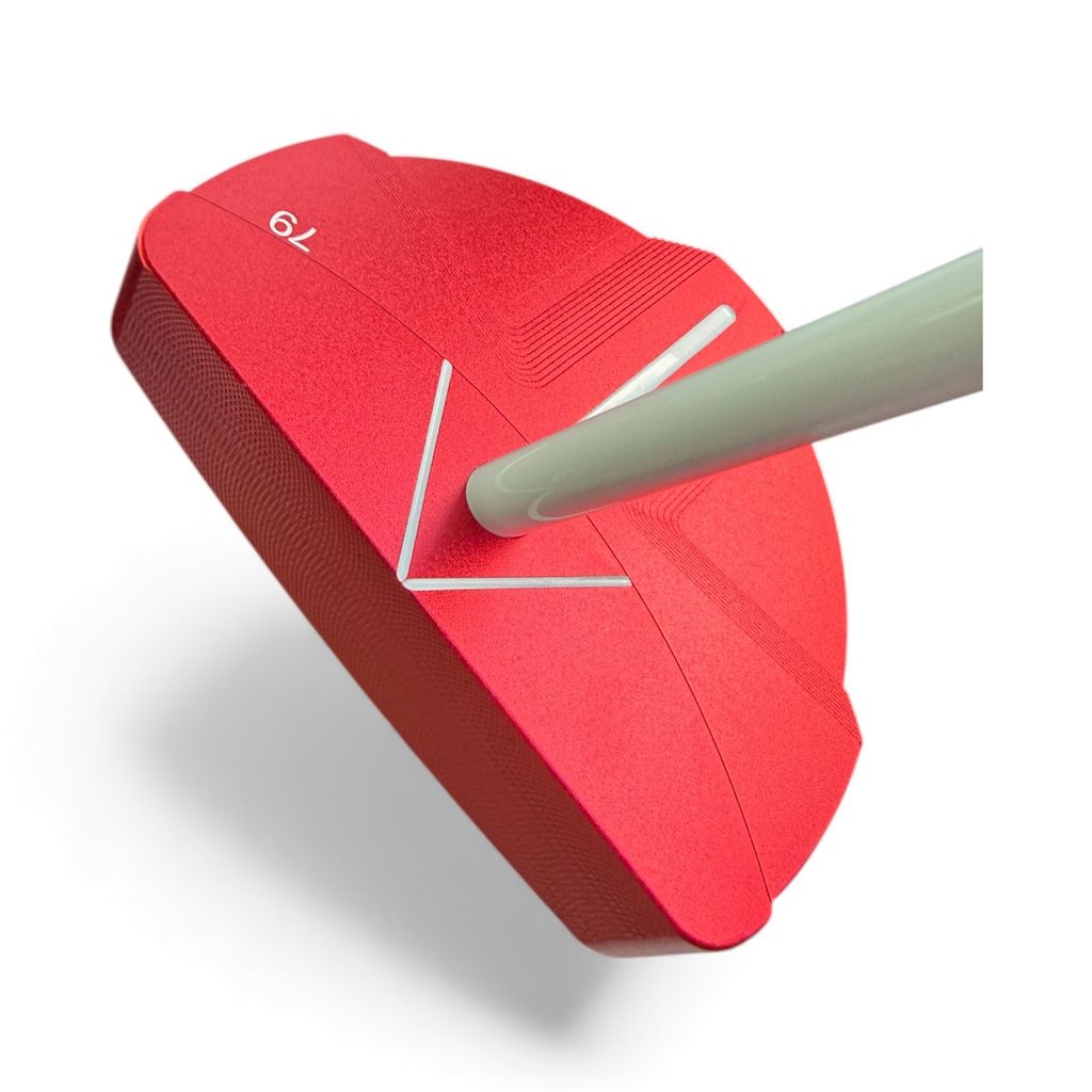Lombardi Golf Custom Red 79 Mallet Golf Putter