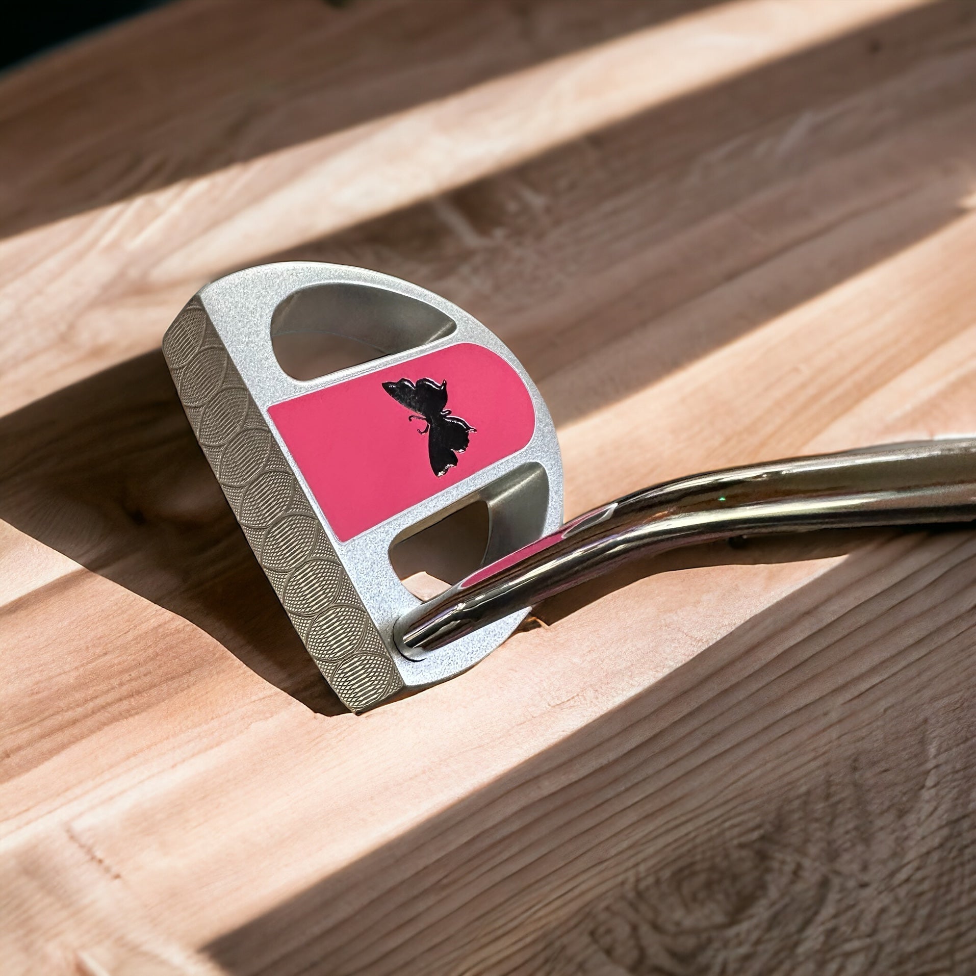 Lombardi Golf LeeLee Black Butterfly Golf Putter