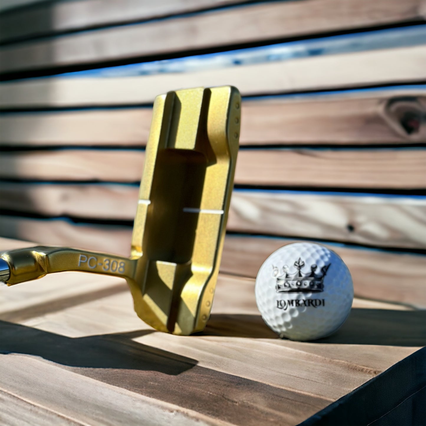 Lombardi PC-308 Putter - Gold